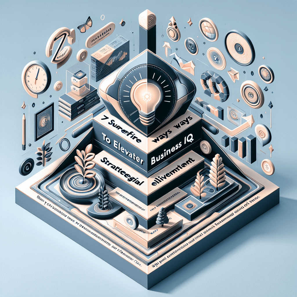 7 Surefire Ways to Elevate Your Business IQ in 2025