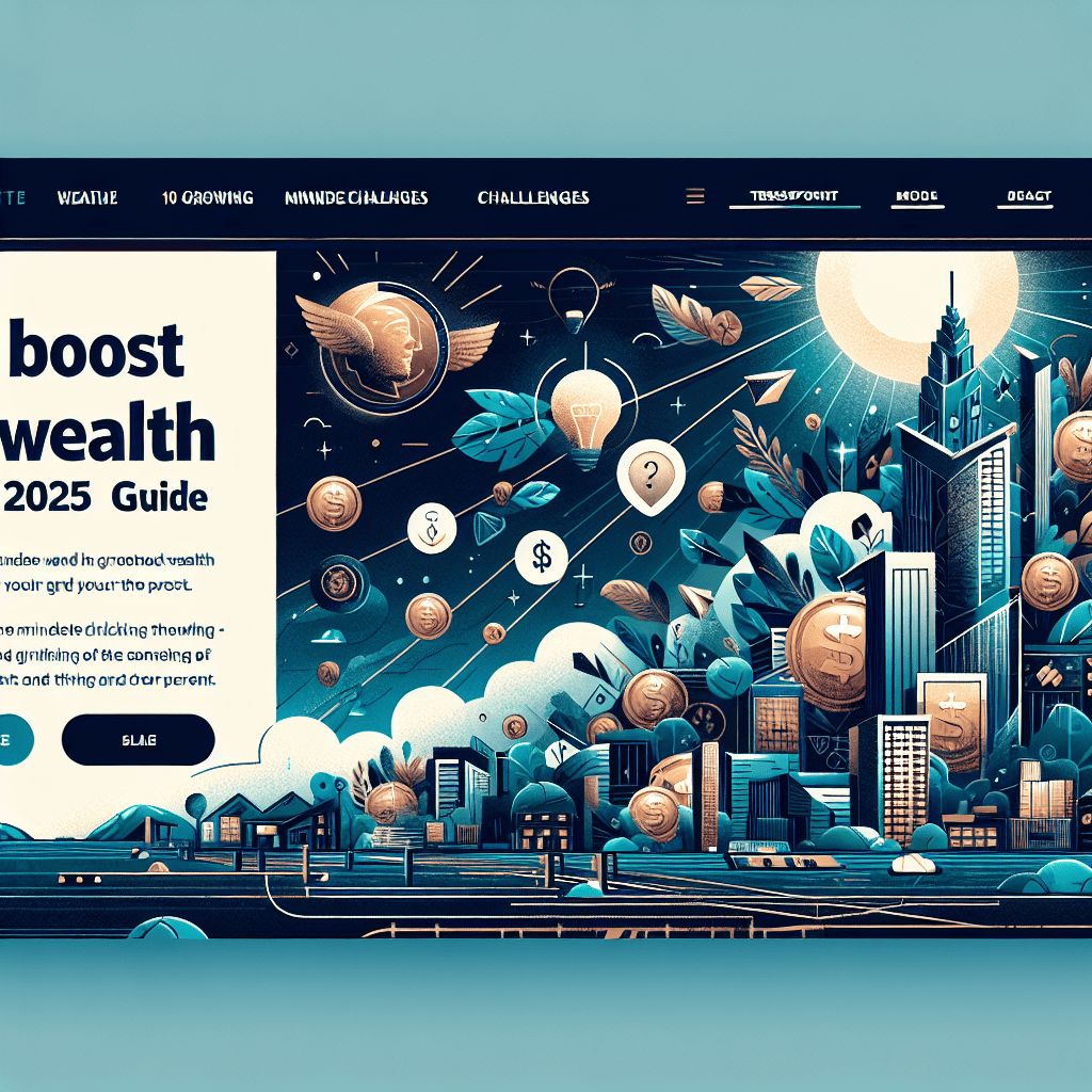 Boost Wealth with 10 Mindset Challenges – 2025&nbsp;Guide