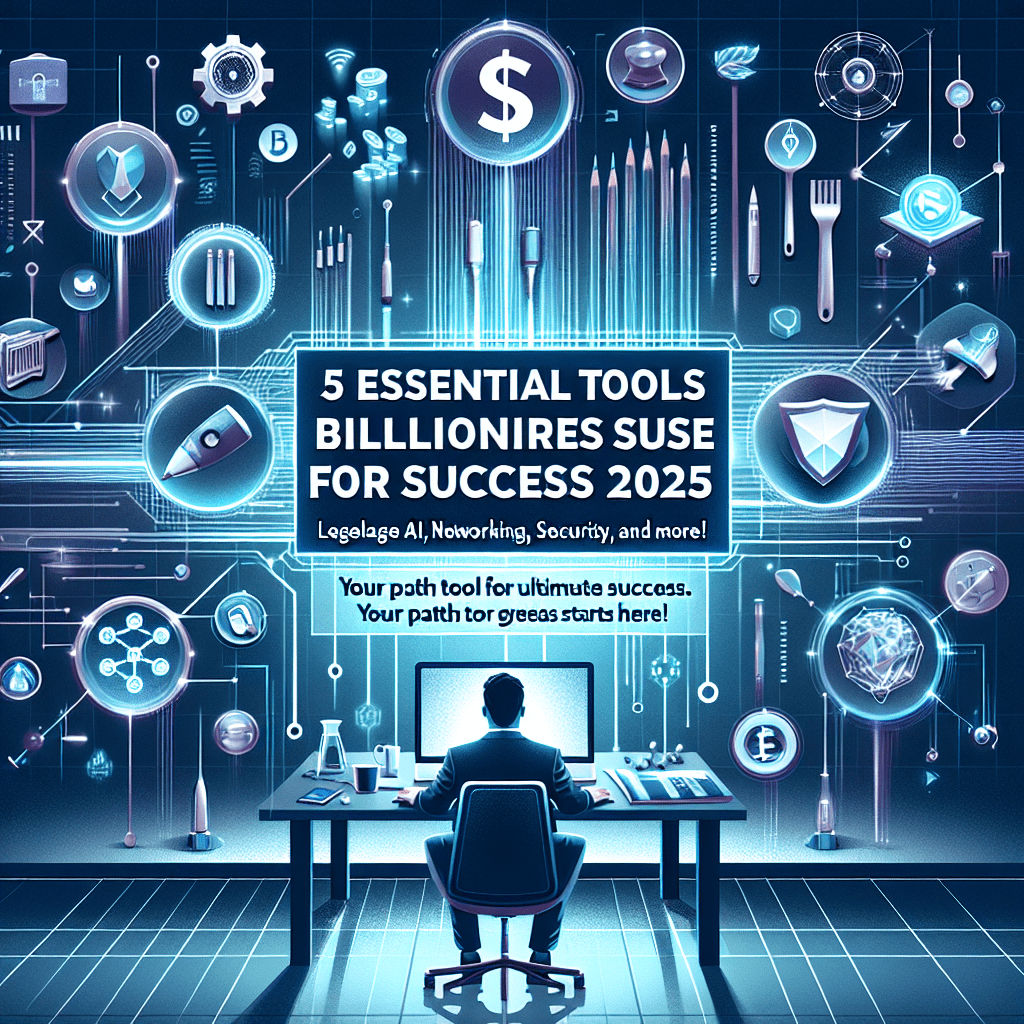 5 Essential Tools Billionaires Use for Success&nbsp;2025