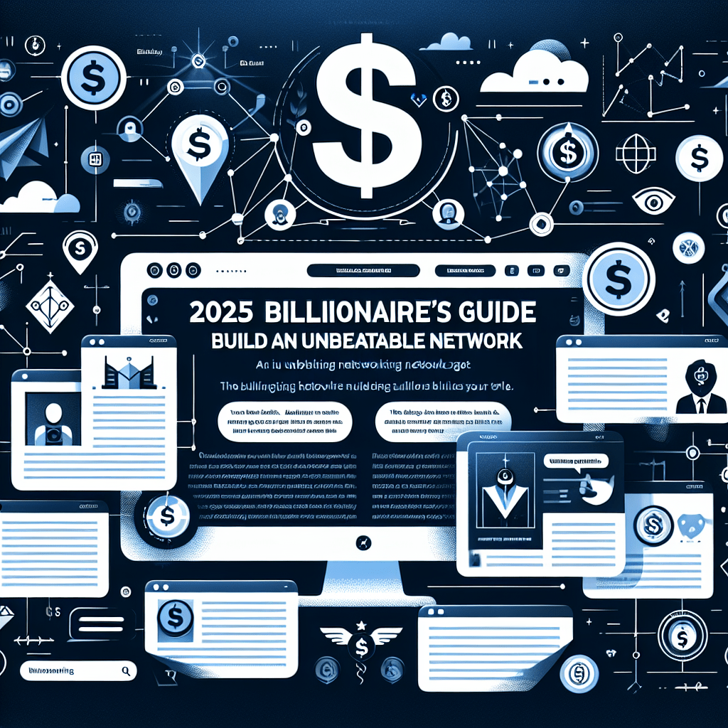 2025 Billionaire’s Guide: Build an Unbeatable&nbsp;Network