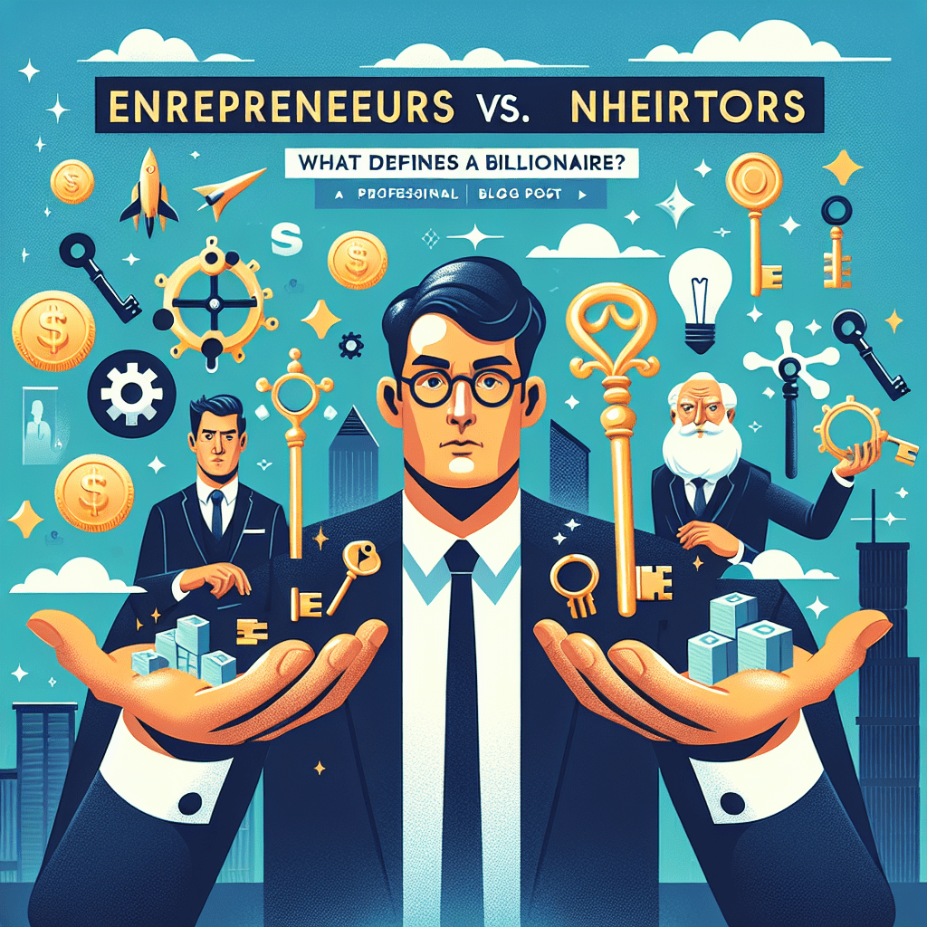 Entrepreneurs vs. Inheritors: What Defines a&nbsp;Billionaire?