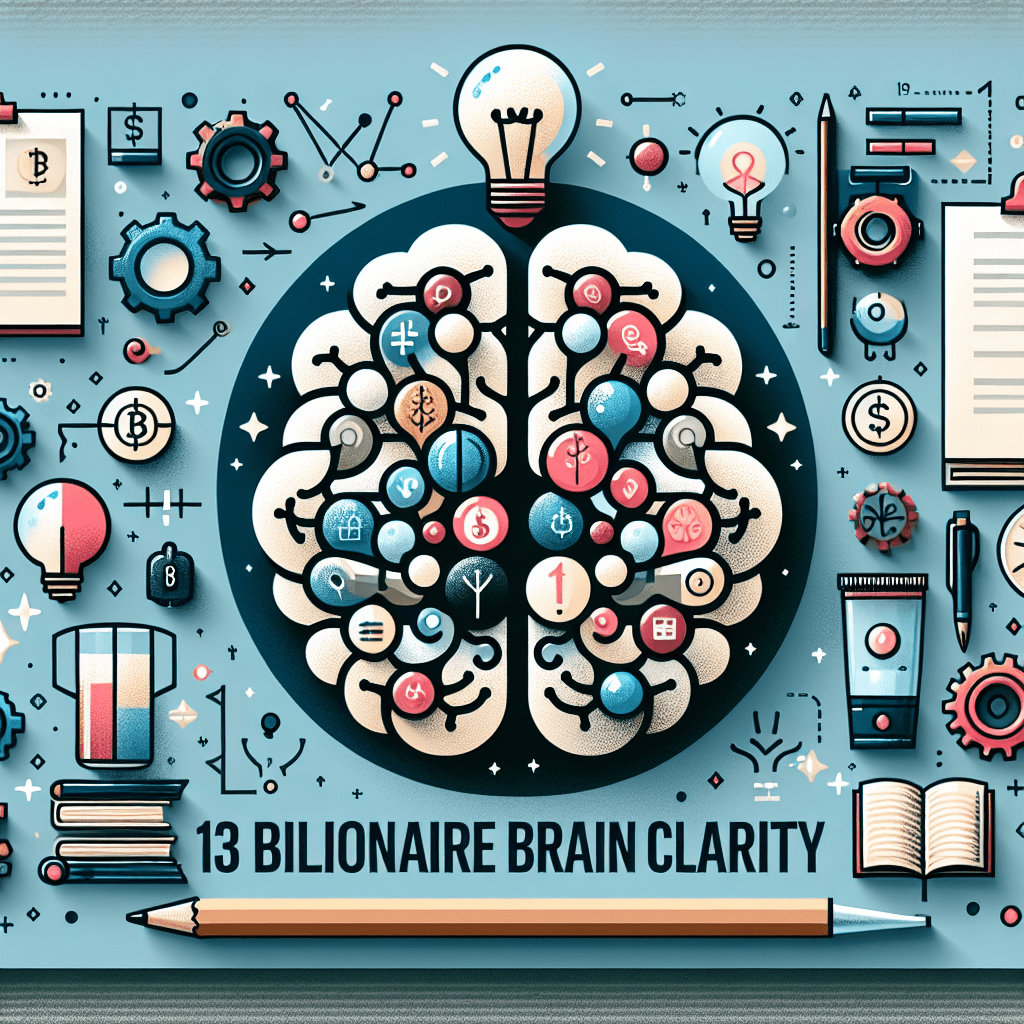 13 Methods for Billionaire Brain&nbsp;Clarity