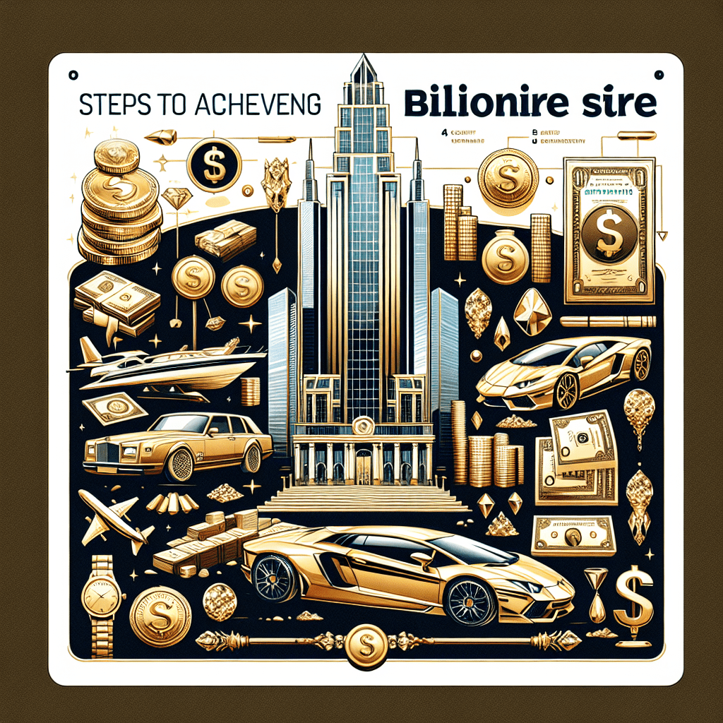 Steps to Achieving Billionaire&nbsp;Status