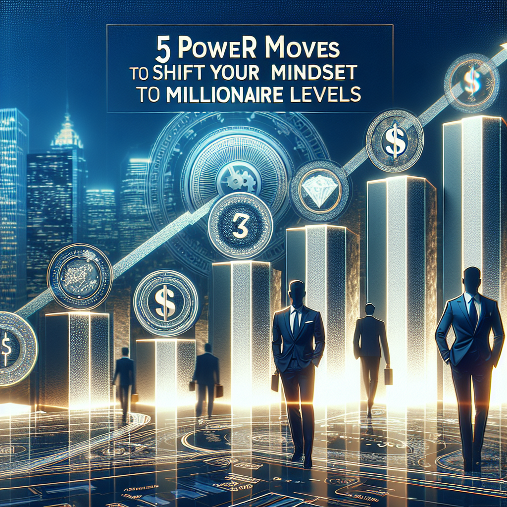 5 Power Moves to Shift Your Mindset to Millionaire Levels