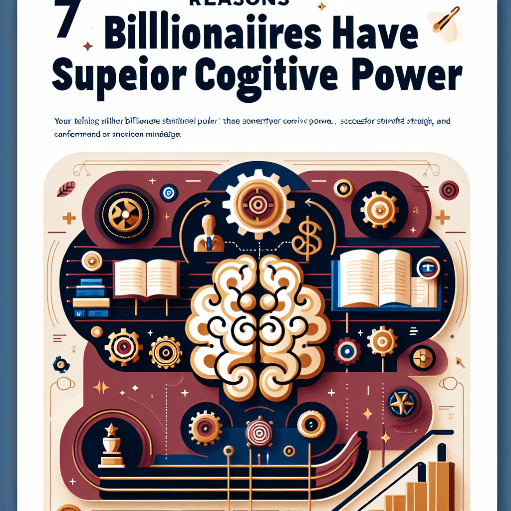 7 Reasons Billionaires Have Superior Cognitive&nbsp;Power