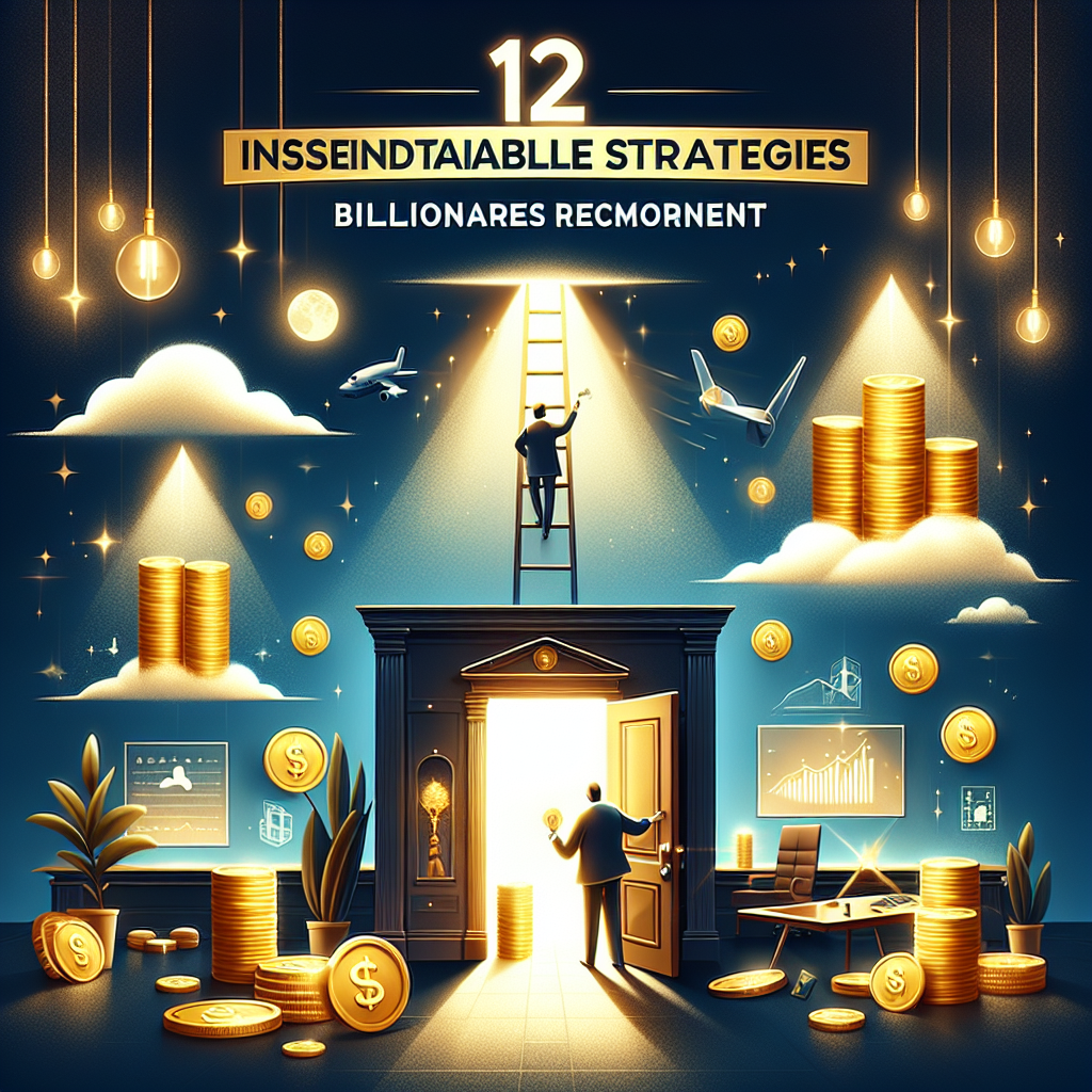 12 Indispensable Strategies Billionaires Recommend