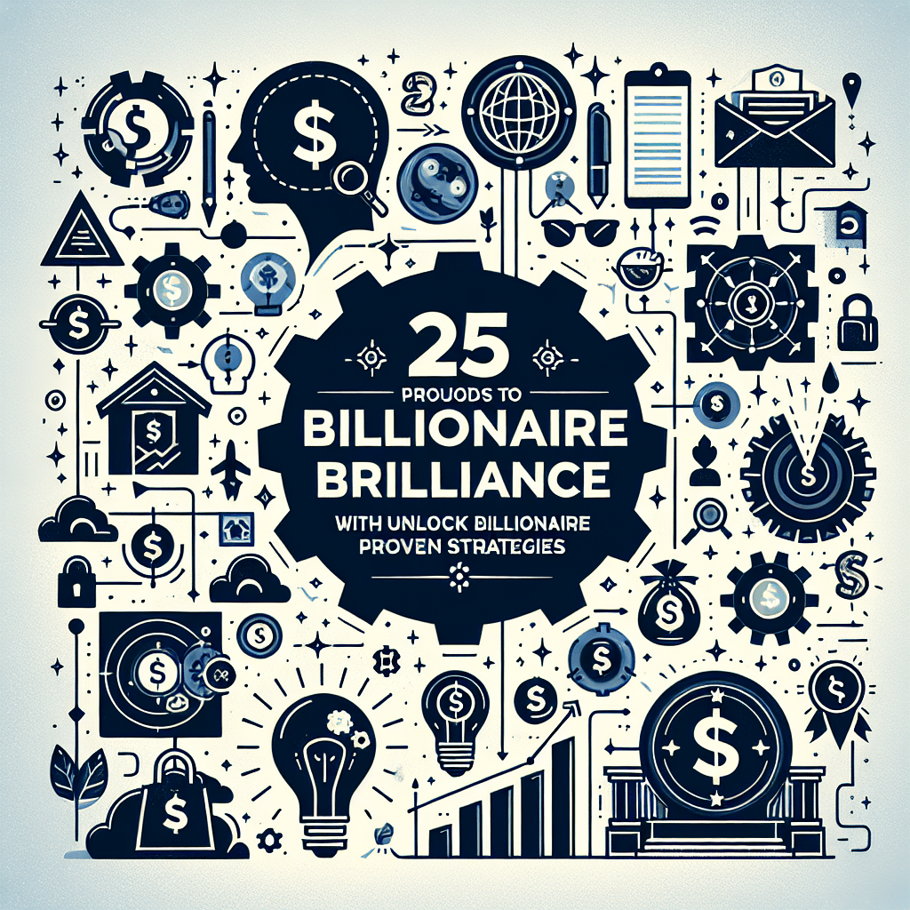 25 Proven Methods to Unlock Billionaire&nbsp;Brilliance