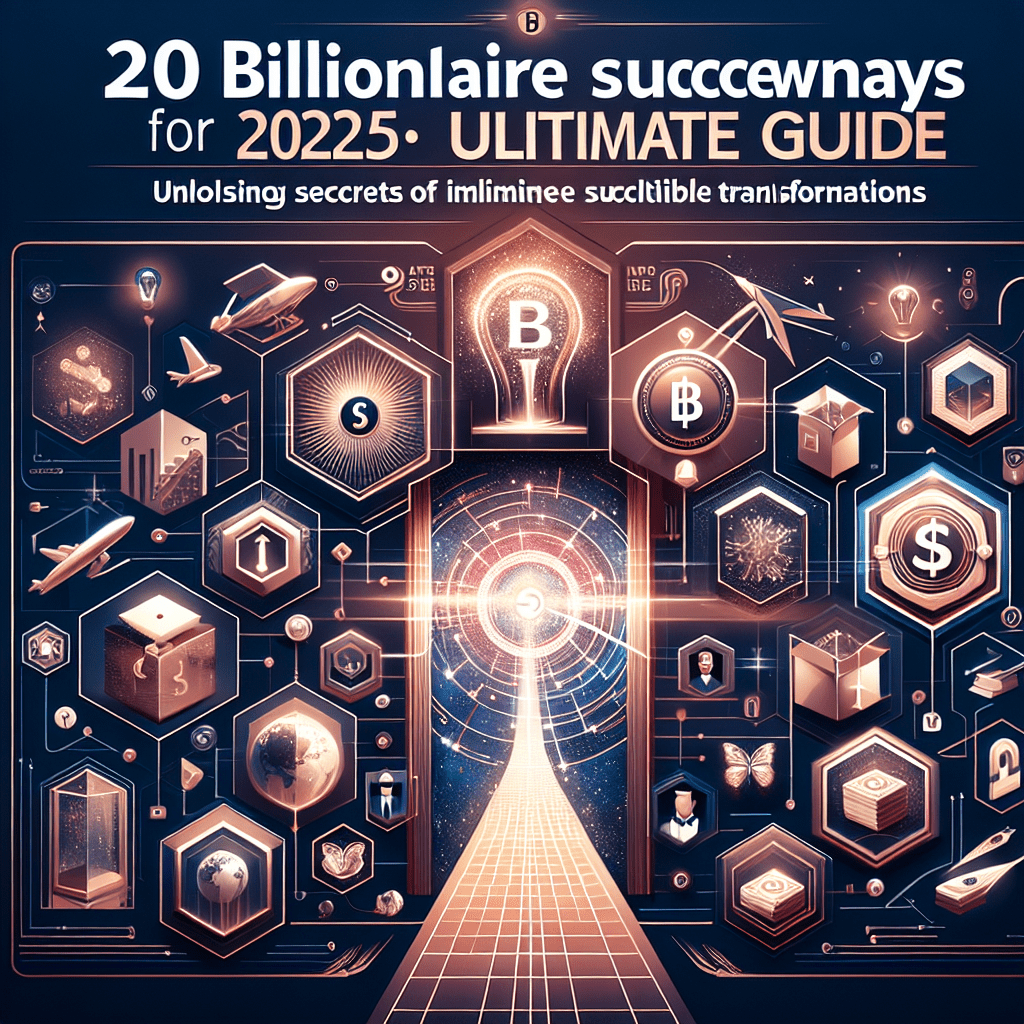 10 Billionaire Success Pathways for 2025: Ultimate&nbsp;Guide