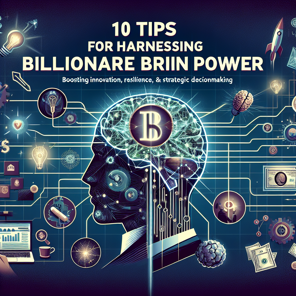 10 Tips for Harnessing Billionaire Brain&nbsp;Power