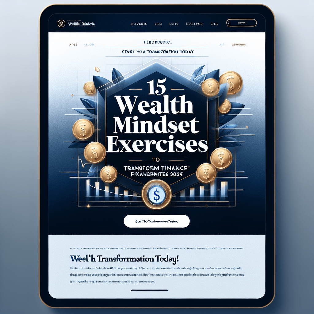 15 Wealth Mindset Exercises to Transform Finances&nbsp;2025