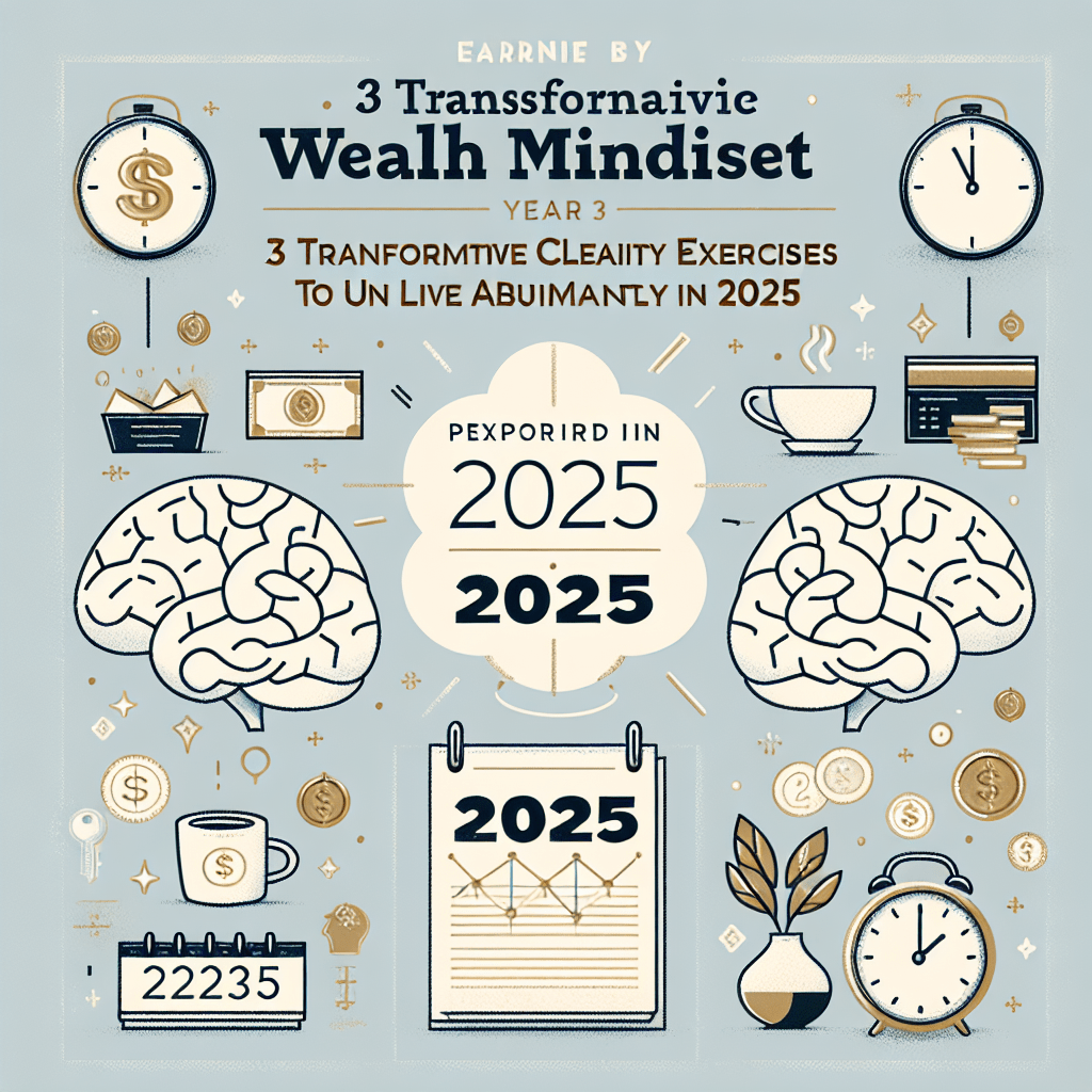 3 Wealth Mindset Clarity Exercises to Perform in&nbsp;2025