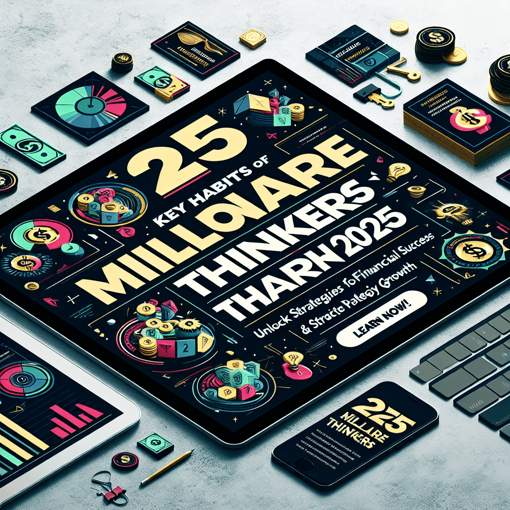 25 Key Habits of Millionaire Thinkers 2025