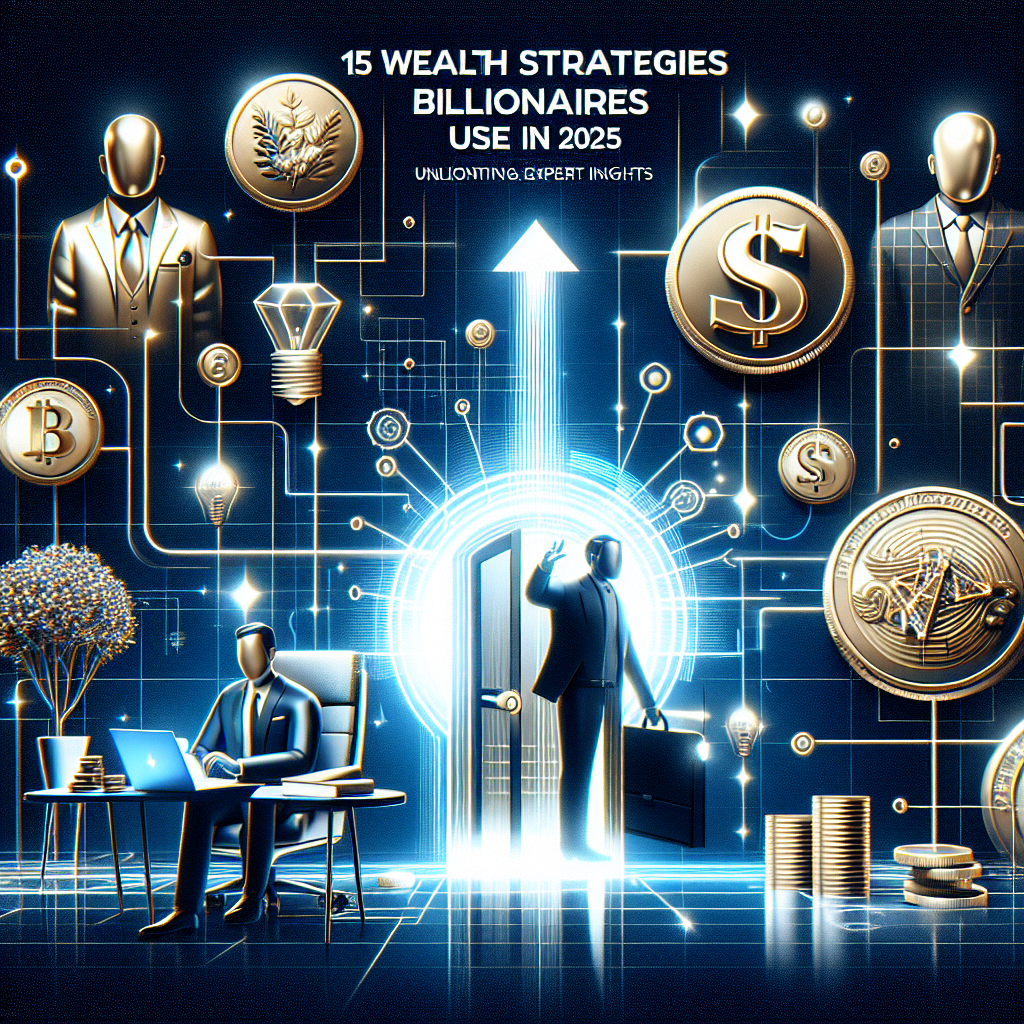 15 Wealth Strategies Billionaires Use in 2025