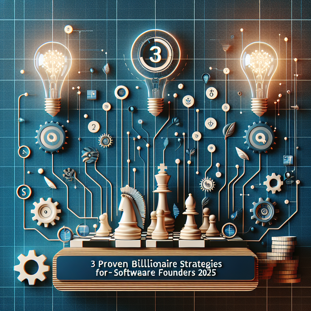 3 Proven Billionaire Strategies for Software Founders&nbsp;2025