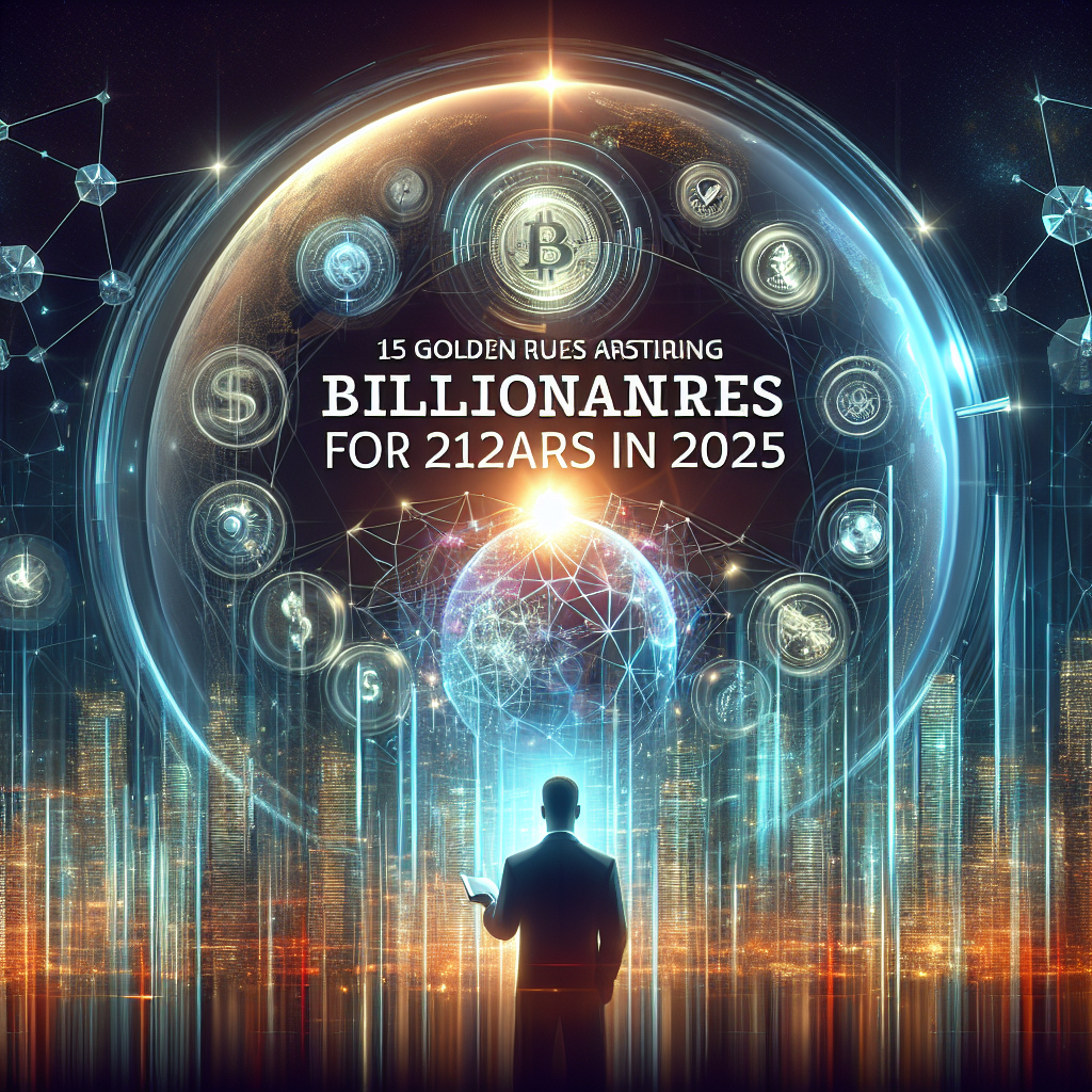 15 Golden Rules for Aspiring Billionaires in&nbsp;2025