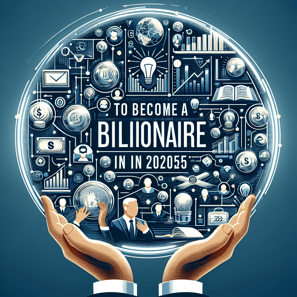 12 Actions to Become a Billionaire in&nbsp;2025