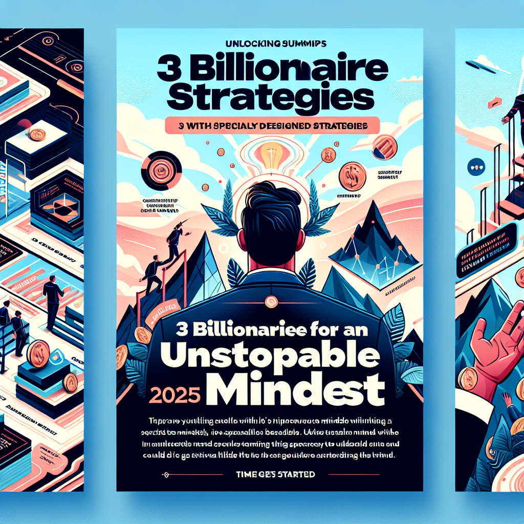 3 Billionaire Strategies for an Unstoppable 2025&nbsp;Mindset