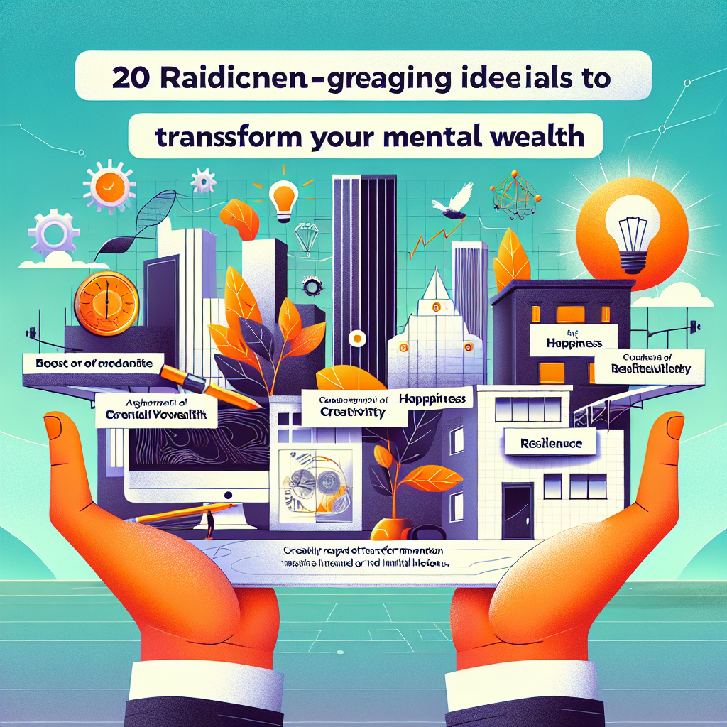20 Radical Ideas to Transform Your Mental&nbsp;Wealth