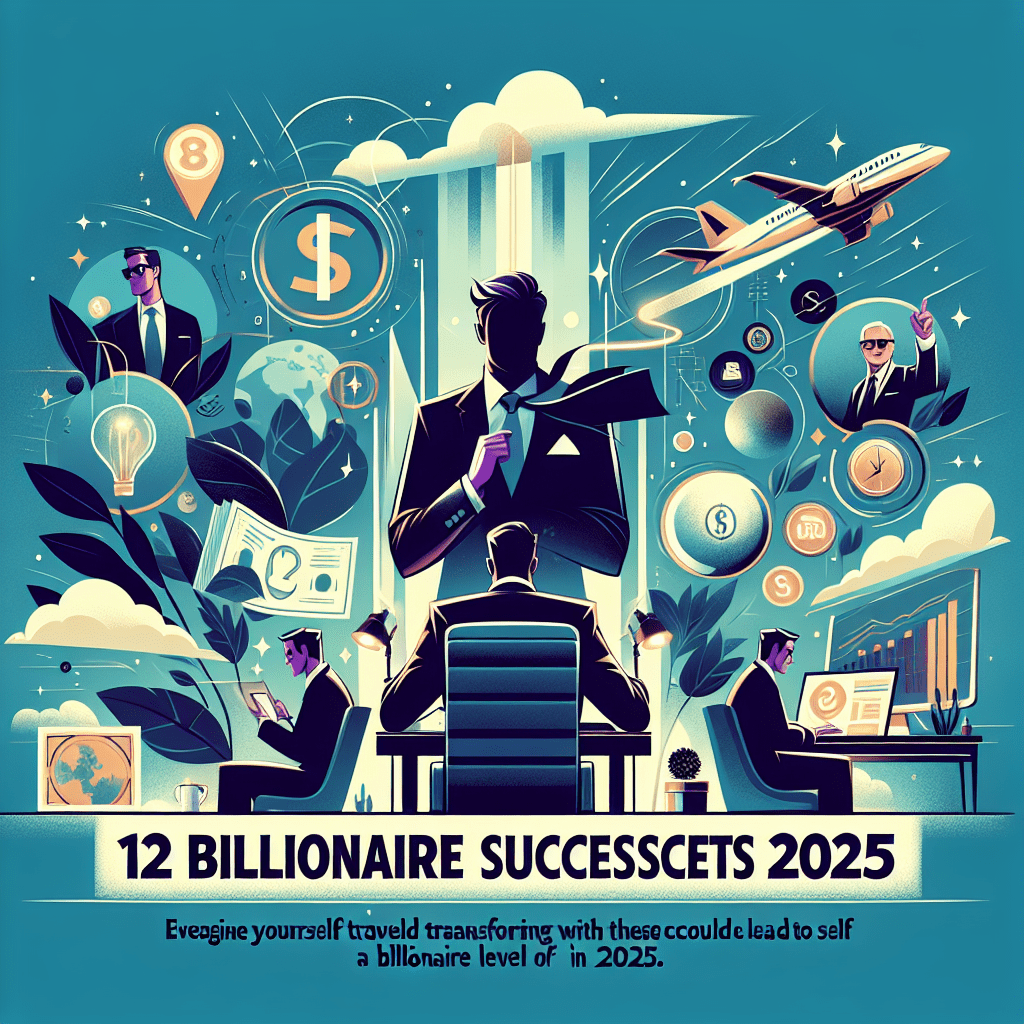 12 Billionaire Success Secrets 2025