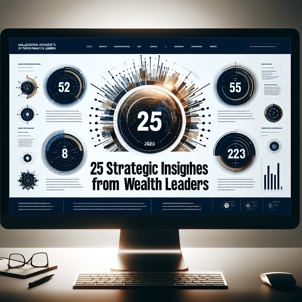 25 Strategic Insights from Wealth Leaders&nbsp;2025