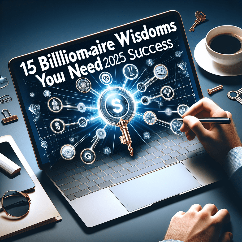 15 Billionaire Wisdoms You Need for 2025&nbsp;Success