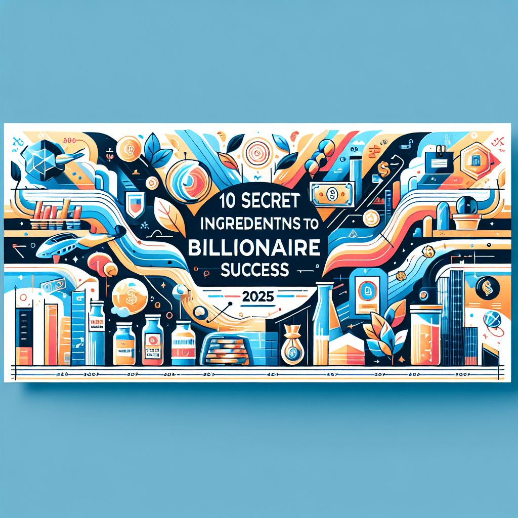 10 Secret Ingredients to Billionaire Success 2025