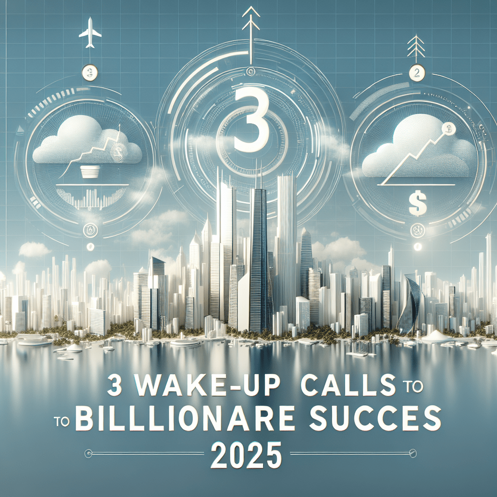3 Wake-Up Calls to Billionaire Success&nbsp;2025